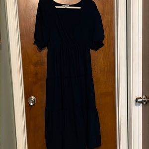 Navy blue dress